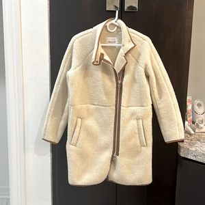 Madewell Shearling Coat